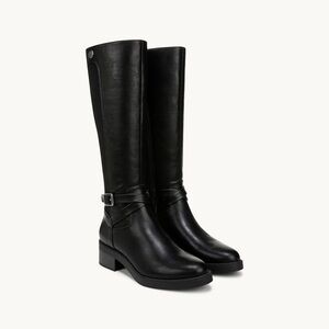Lifestride Brittany black knee high boot